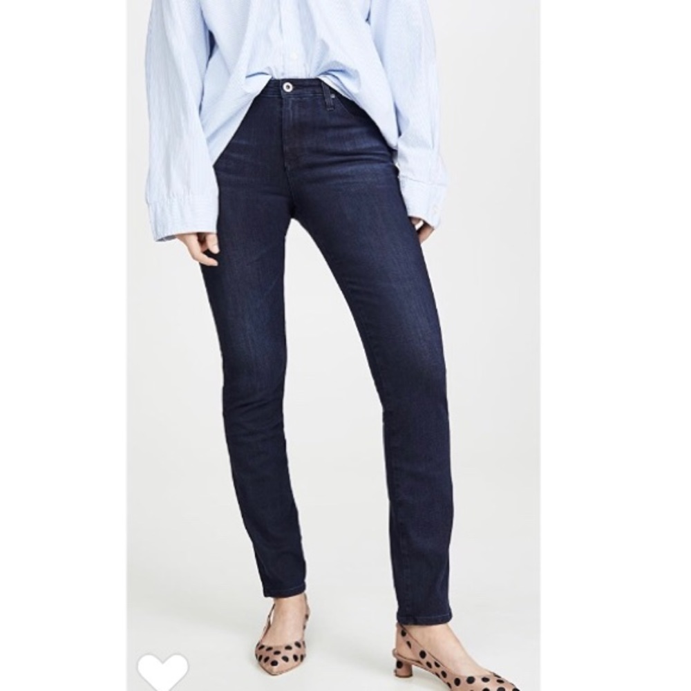 AG Prima Mid Rise Cigarette Straight Leg Jeans 26